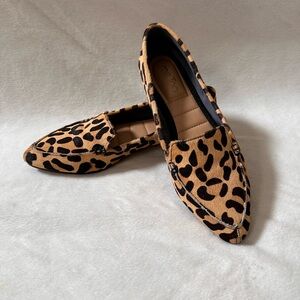 Leopard Print Women's Loafers
